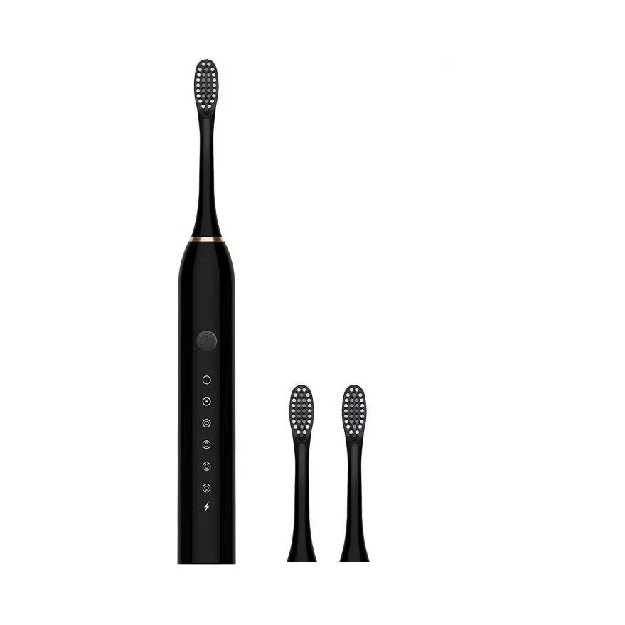 Sonic Electric Toothbrush 3 Brush Heads for Adults IPX7 Waterproof Dupont Brush Head USB Rechargeable High Frequency Cleaning