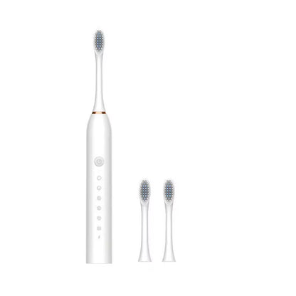 Sonic Electric Toothbrush 3 Brush Heads for Adults IPX7 Waterproof Dupont Brush Head USB Rechargeable High Frequency Cleaning